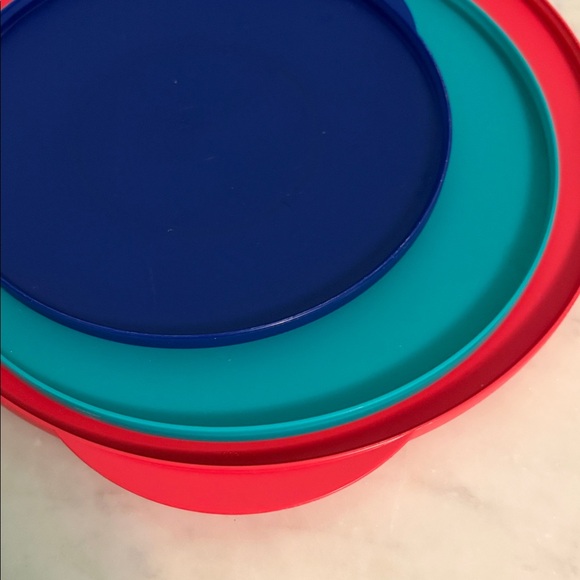 Colorful Tupperware Bowl Set - Picture 3 of 3